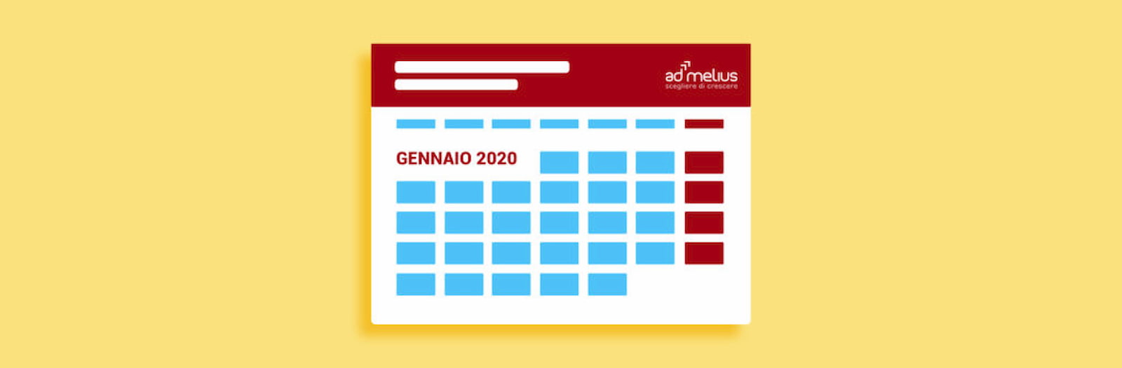 CALENDARIO EVENTI GENNAIO 2020