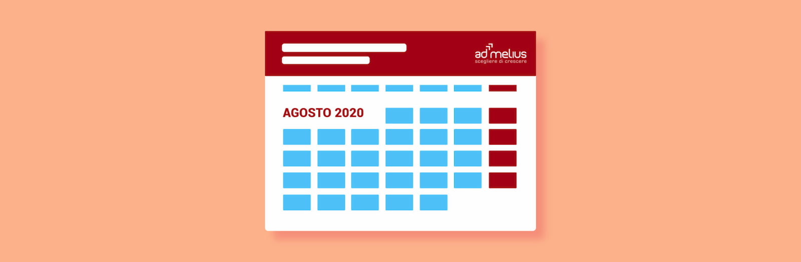 CALENDARIO EVENTI AGOSTO 2020