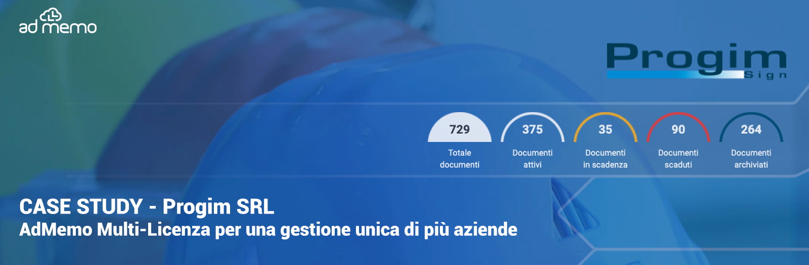 PROGIM: ADMEMO MULTI-LICENZA per una gestione unica di più aziende – CASO STUDIO